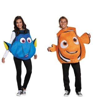 Disney Dory And Nemo Couples Costume Set