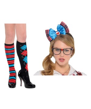 Nerd Costume Accessory Women Kit