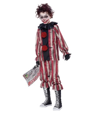 Nightmare Clown Boys Costume