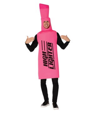 Pink Highlighter Adult Costume