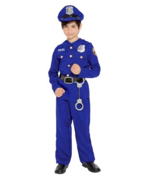 Police Officer Kids Costume