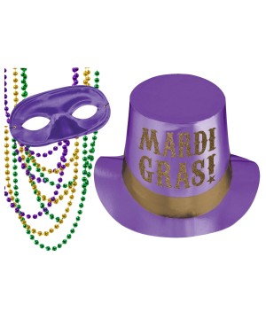 Purple Mardi Gras Accessory Kit