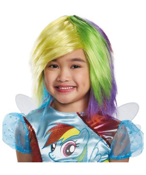 My Little Pony Rainbow Dash Big Girls Wig