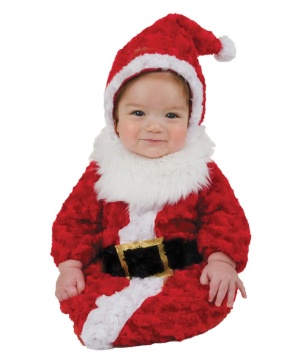 Santa Baby Bunting Costume For Infants