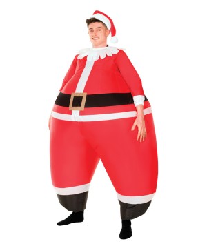 Santa Bouncer Inflatable Costume
