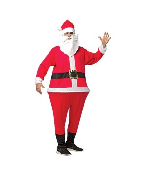 Santa Hoopster Man Costume
