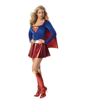 Sexy Super Girl Ladies Costume
