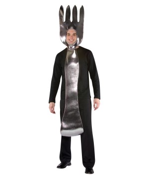 Silver Fork Utensil  Costume