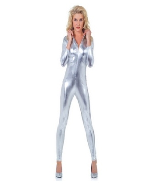 Silver Metallic Adult Costume