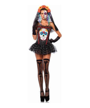 Leg Avenue Sugar Skull Bustier