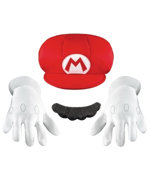 Super Mario Bros Boys Accessory Kit