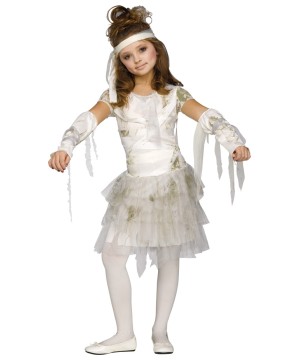 Big Girls Mummy Dress Halloween Costume