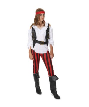 Teen Girls Rebel Pirate Costume