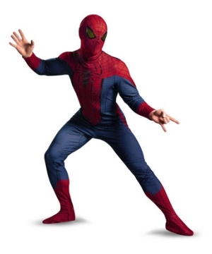 The Amazing Spiderman Adult Costume Deluxe