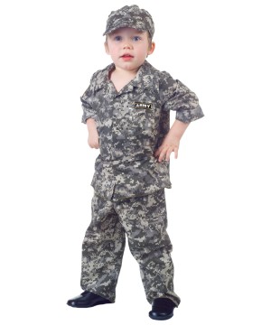 Toddler U.s. Army Camo Costume