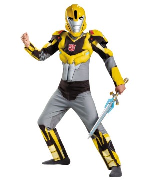 Bumblebee Transformers Big Boys Muscle Costume