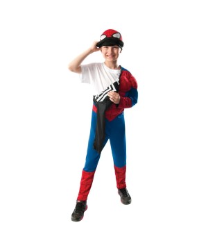 Ultimate Spiderman Movie Reversible Boys Halloween Costume