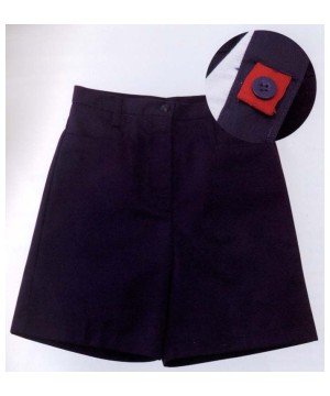 Universal Uniforms School Girls Shorts In Navy Blue