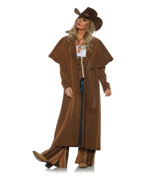 Western Woman Duster Cowgirl Coat
