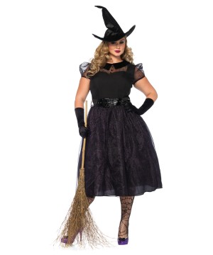 Spellcaster Witch Plus Size Women Costume