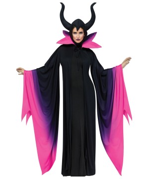 Womens Evil Queen Maleficent Robe