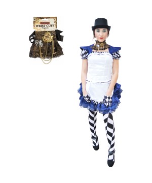 Steampunk Alice Women Costume Set