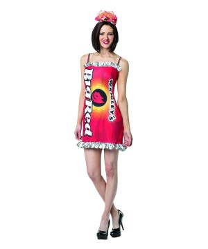 Wrigleys Big Red Gum Dress Women Costume