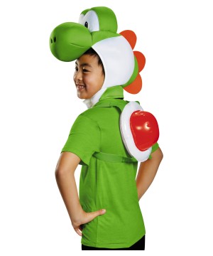 Yoshi Boys Super Mario Costume Nintendo Accessory Kit
