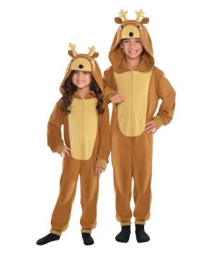 Zipster Reindeer Boys Or Girls Costume