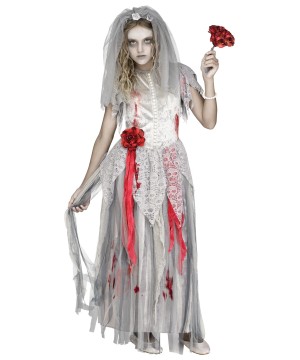 Girls Zombie Bride Costume