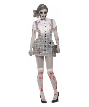 School Girl Zombie Women Costume