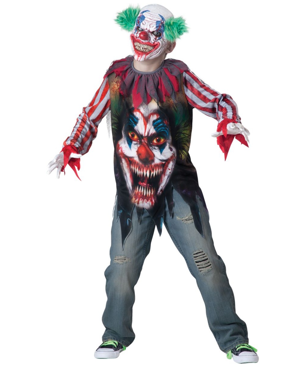 Big Top Terror Kids Costume