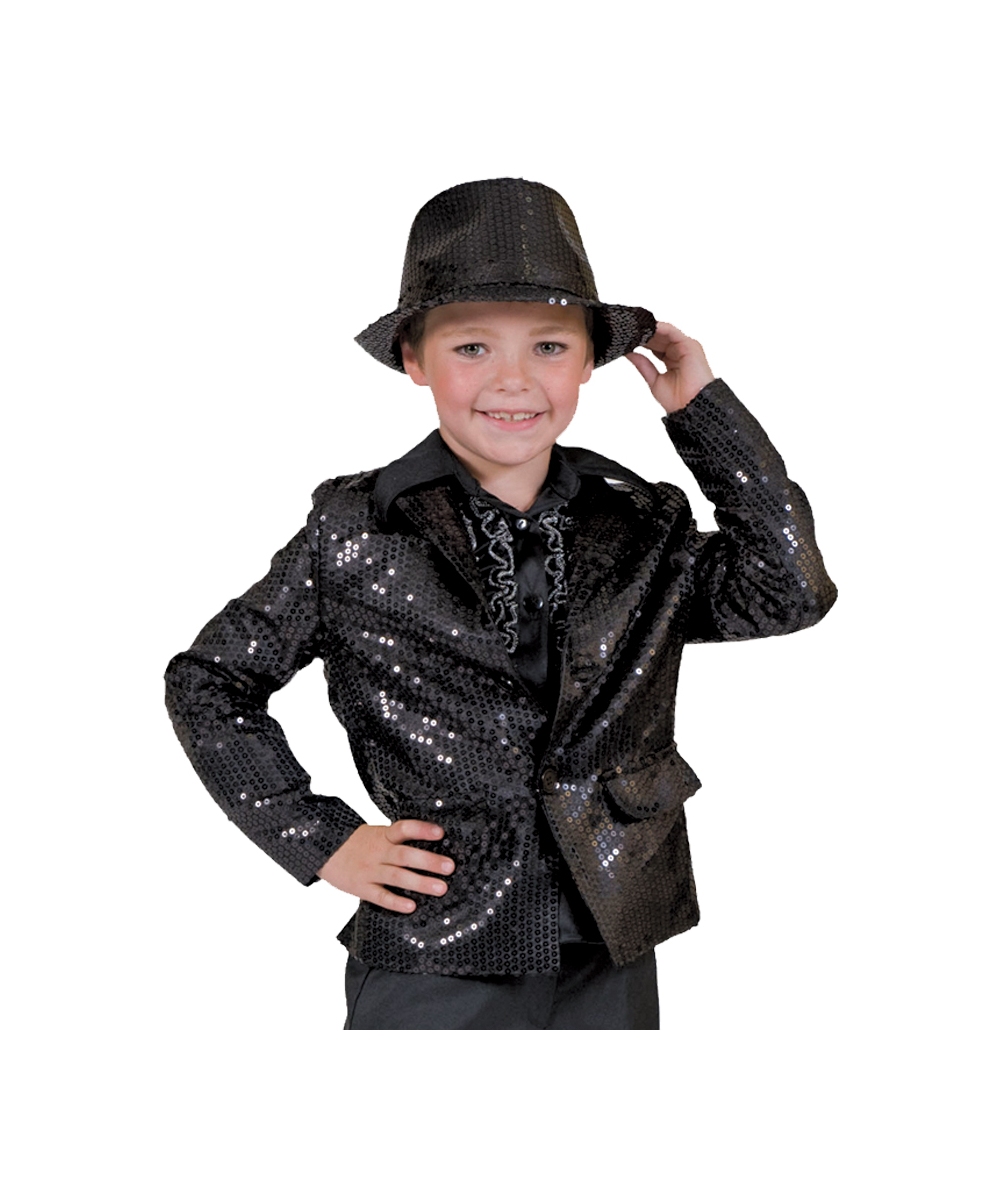 Black Disco Kids Costume