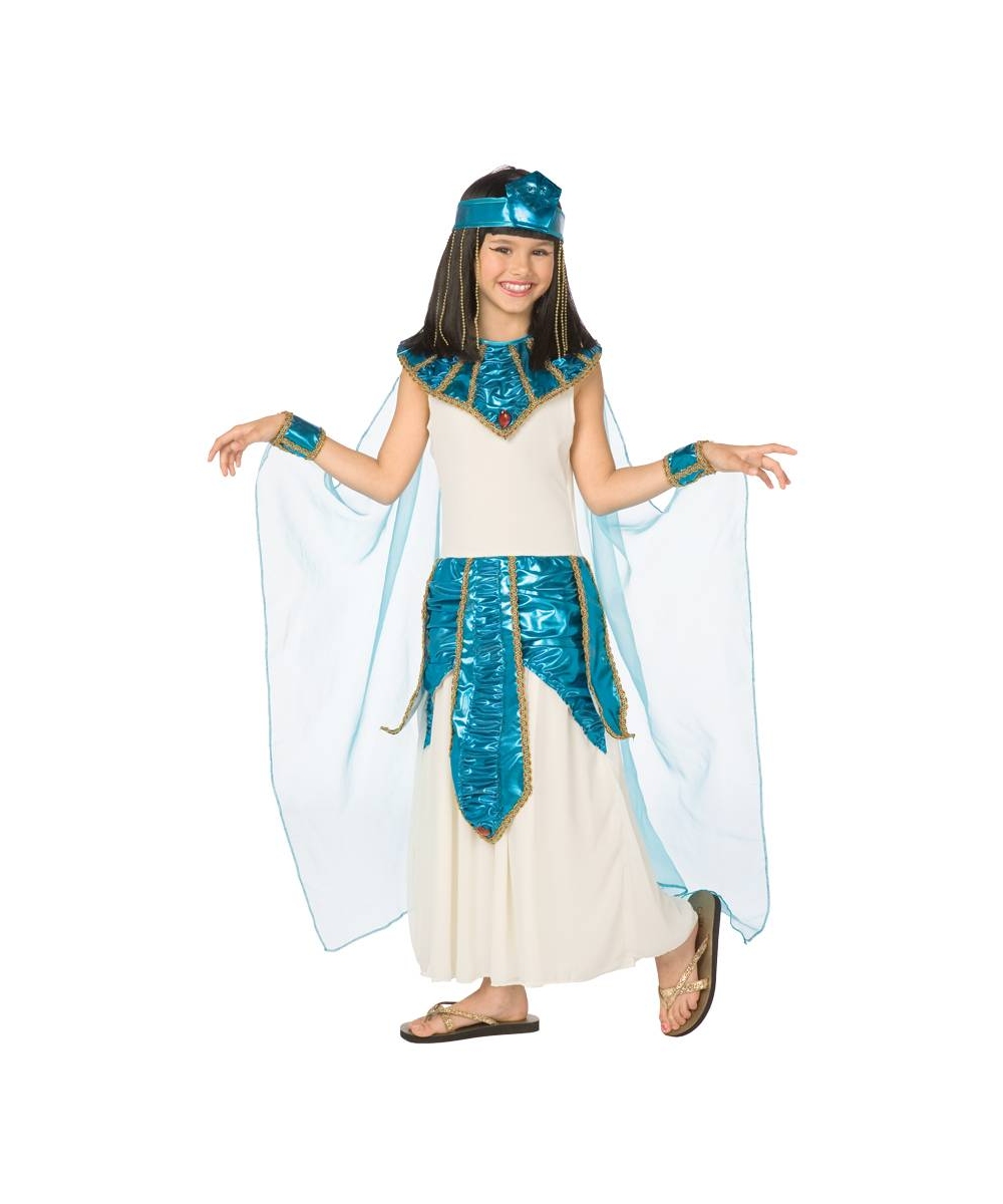 Blue Cleopatra Girl Costume
