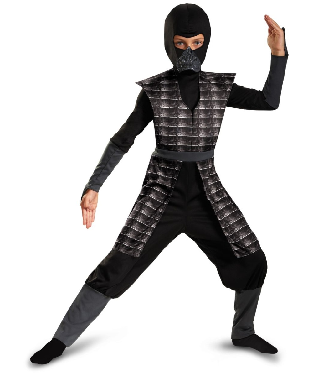 Evil Ninja Black Kids Costume