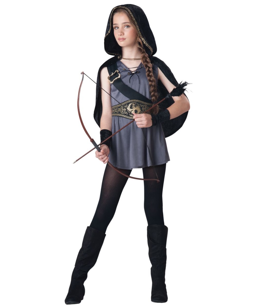 Hooded Huntress Kids Costume