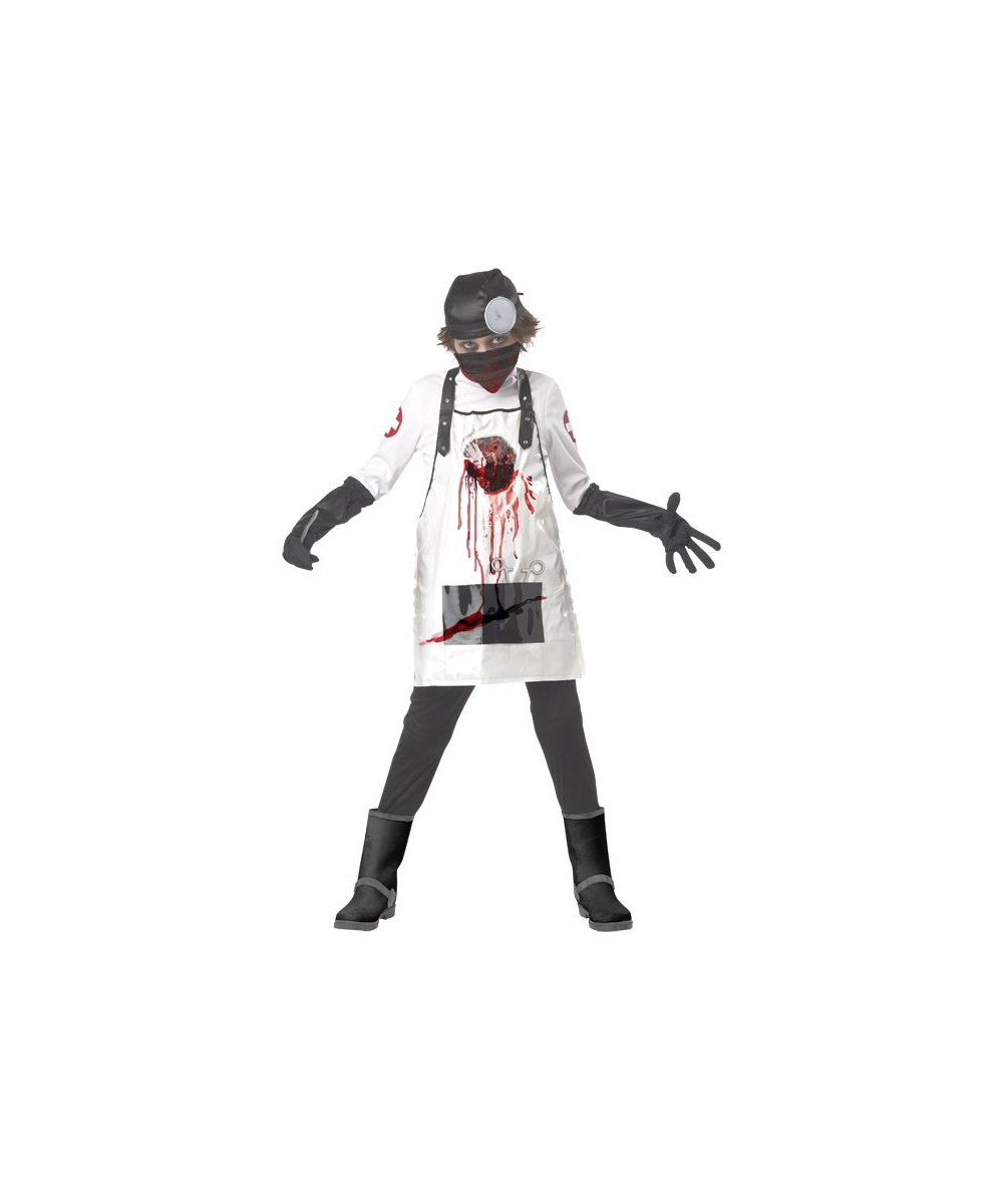 Open Heart Surgeon Kids Costume