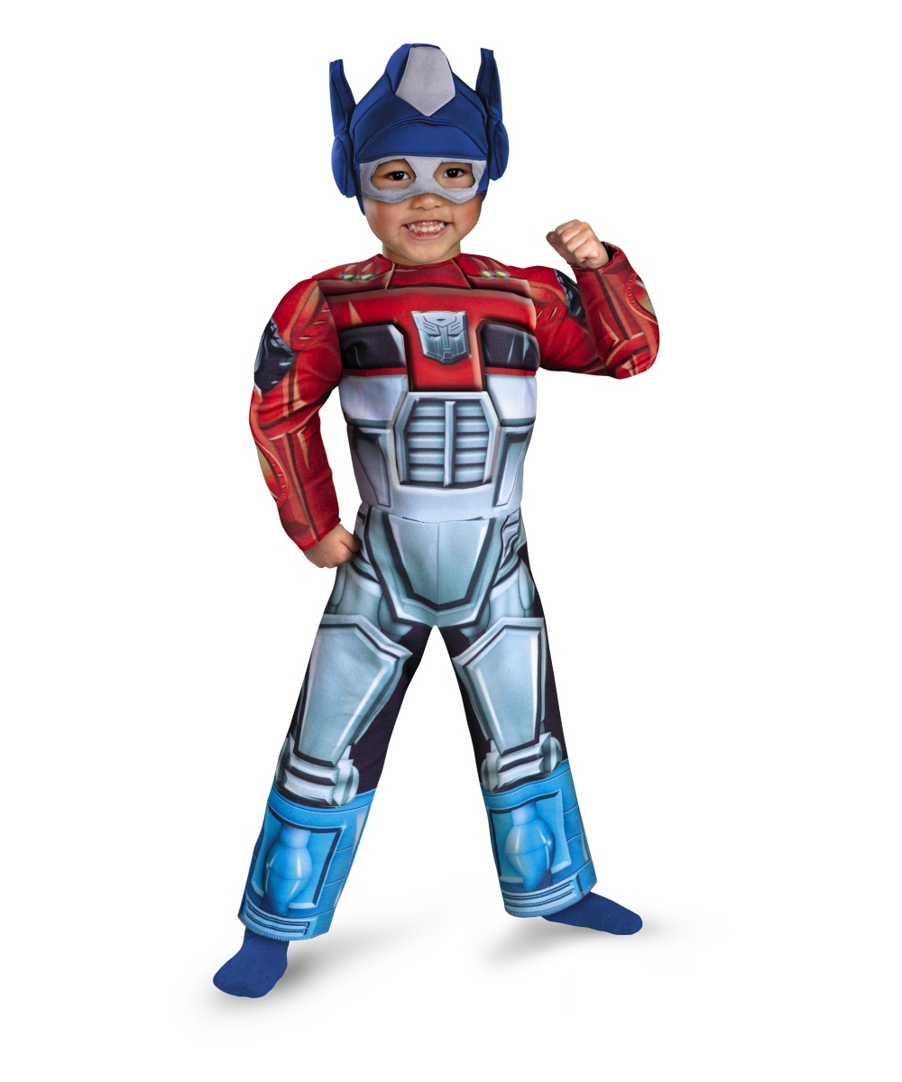 Optimus Prime Rescue Bot Muscle Kids Costume