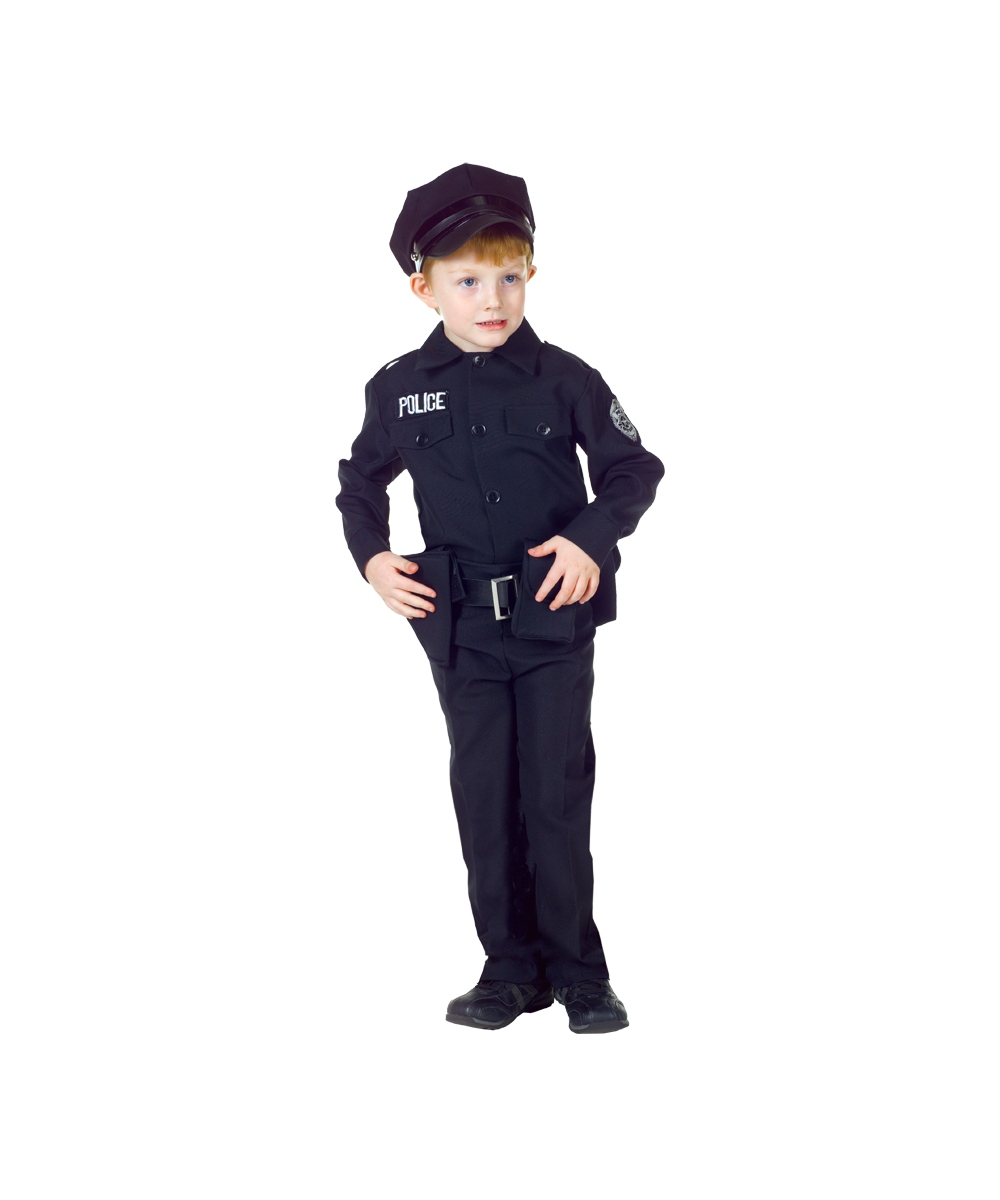 Policeman Kid Costume