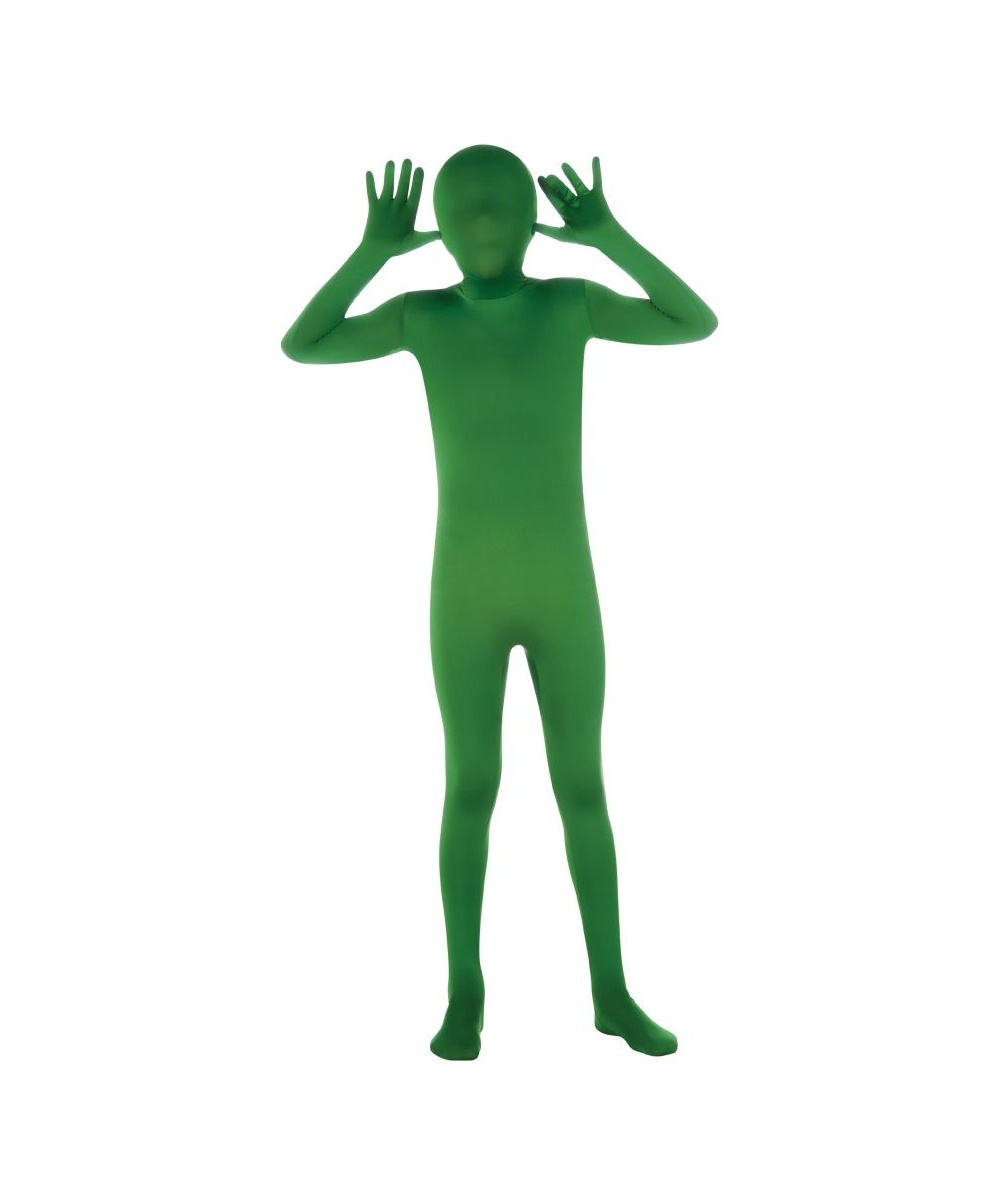 Skin Suit Kids Costume Green