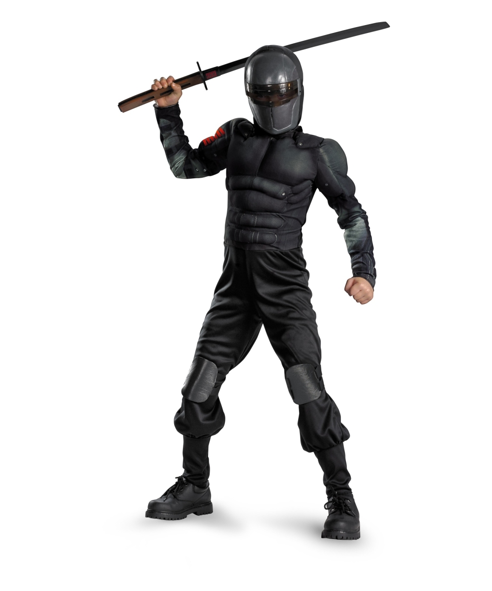 Snake Eyes Classic Muscle Boys Costume
