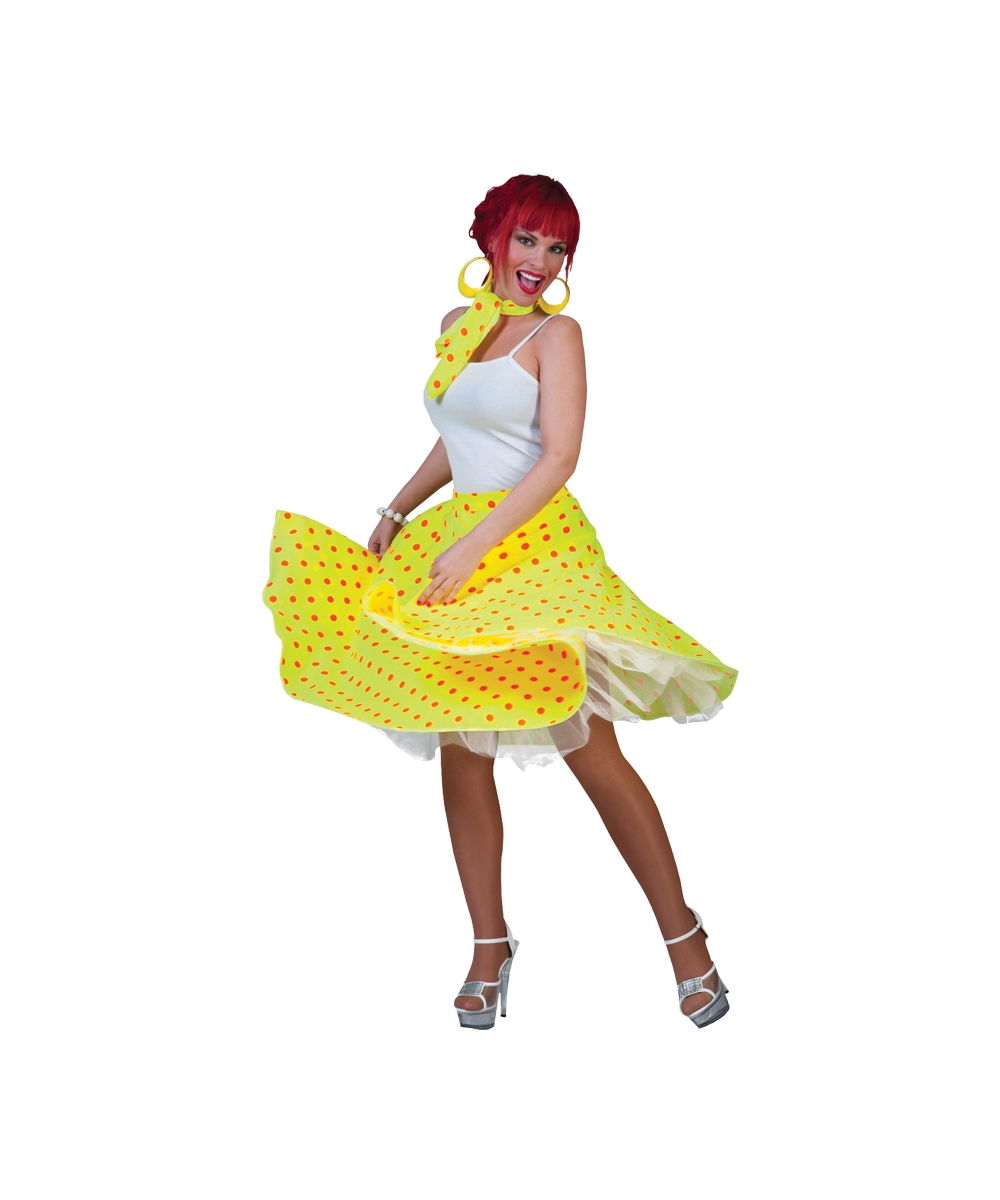 Yellow Sock Hop  Costume