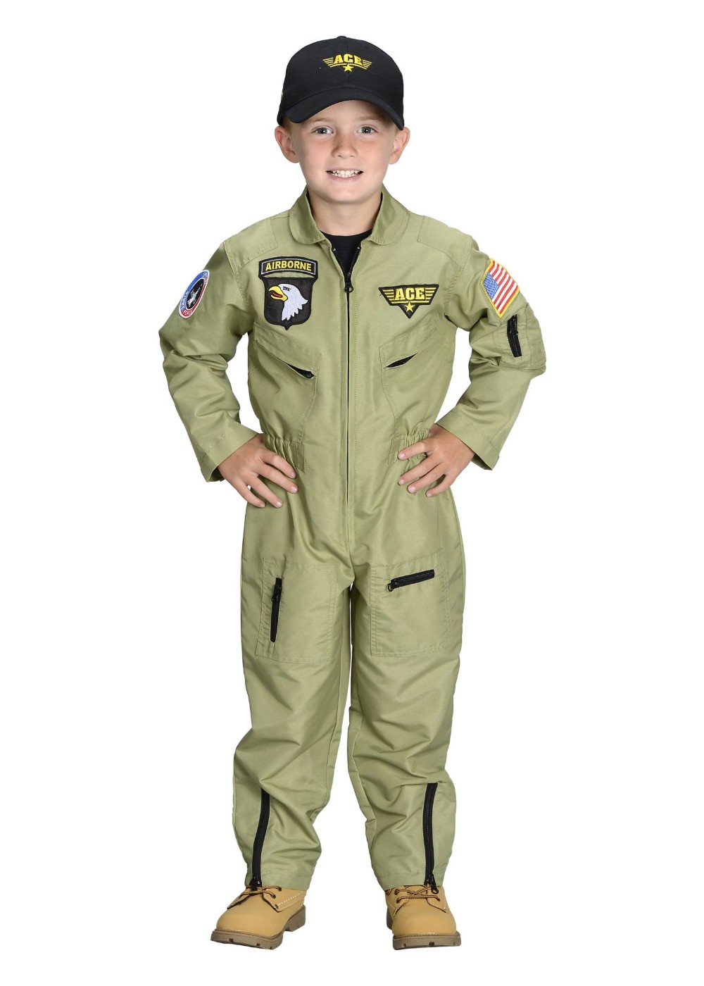 Armed Forces Pilot Toddler/child Boys Costume