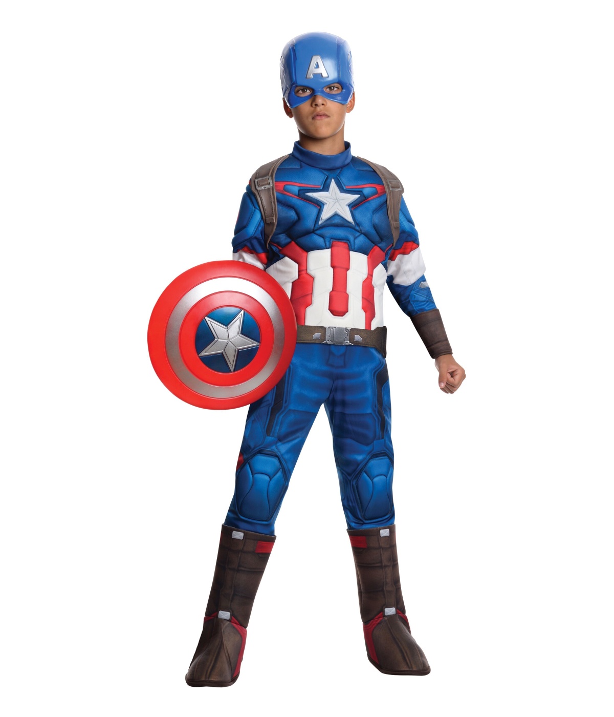 Marvel Captain America Boys Avenger Comics Halloween Costume