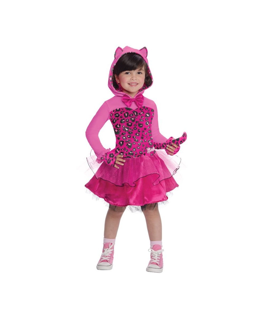 Barbie Kitty Girls Costume Toddler Barbie Pink Cat Costume