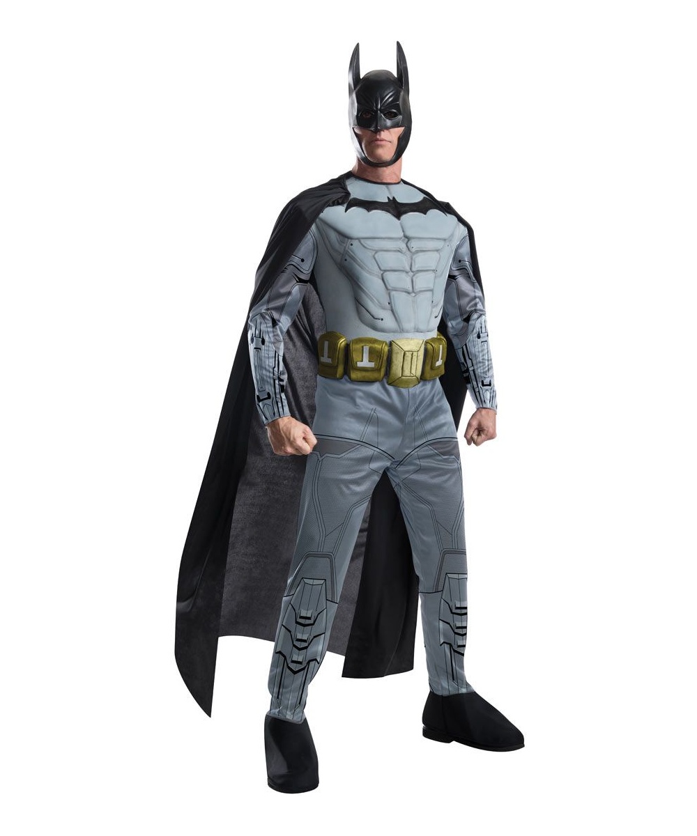 Batman Arkham Asylum Franchise Mens Costume Muscle Chest Video Game