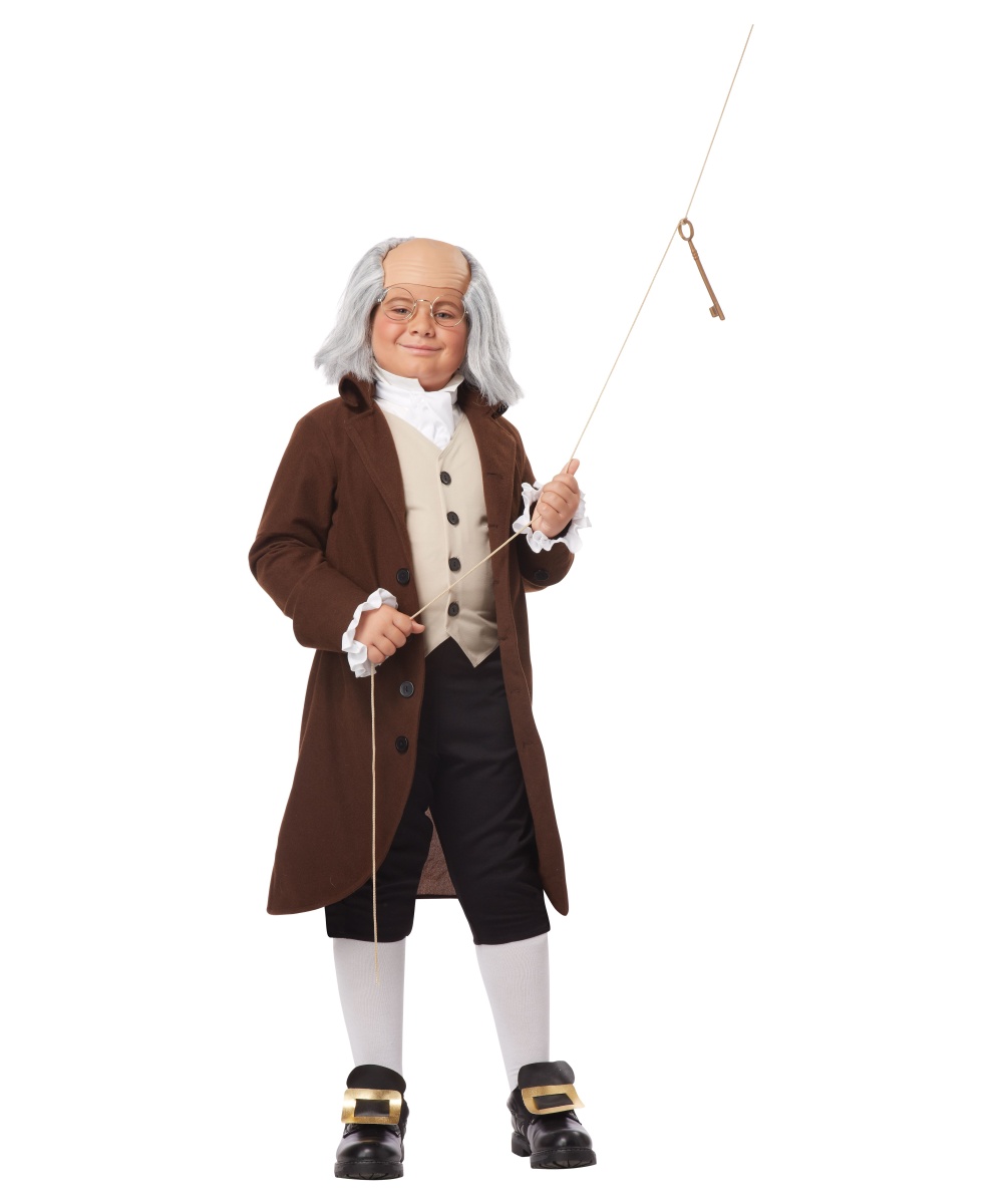 Colonial Man Boys Historical Costume
