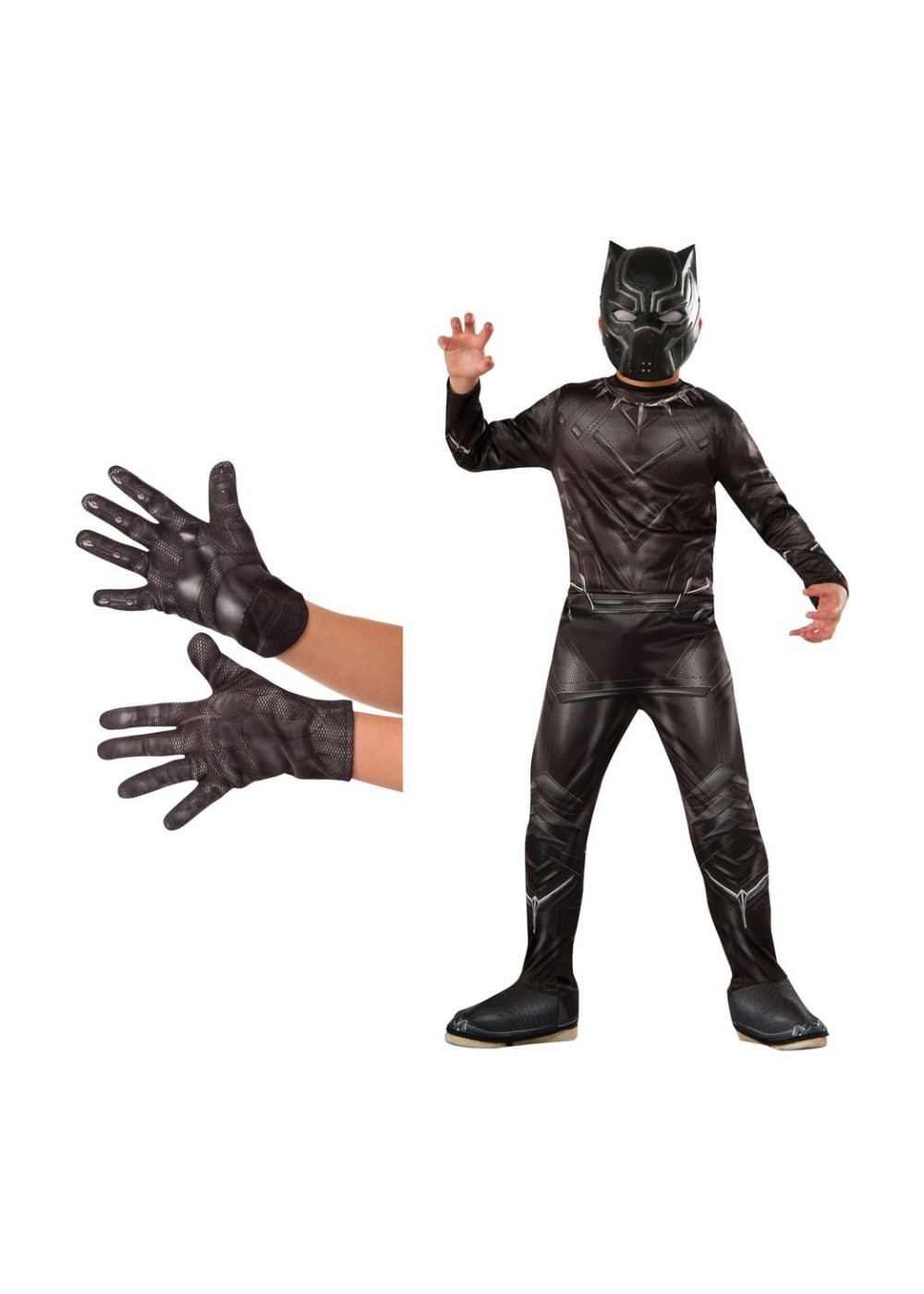 Black Panther Civil War Boys Costume Set