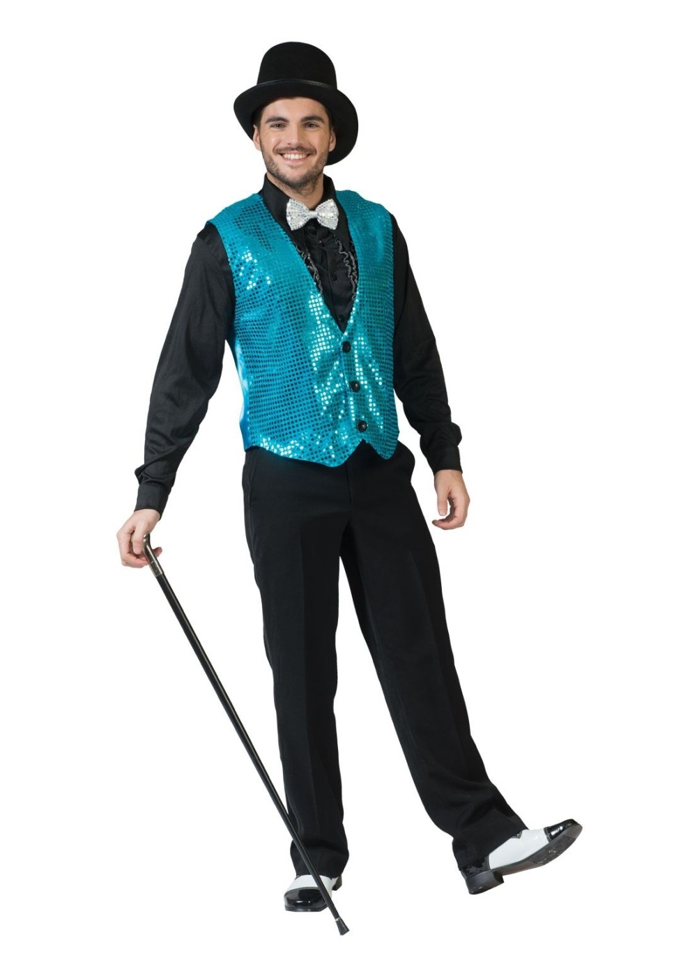 Blue Mens Charleston Vest