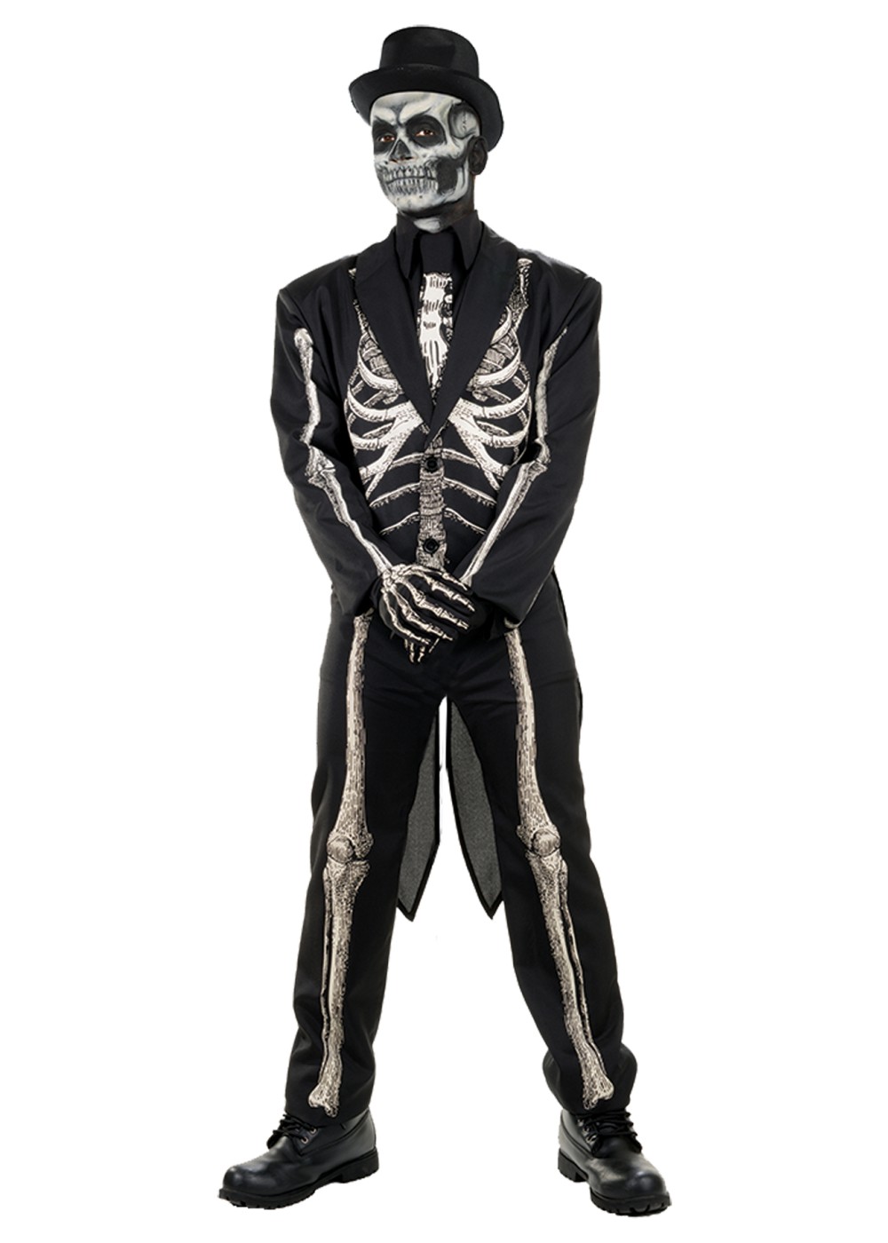 Day Of The Dead Skeleton Man Costume